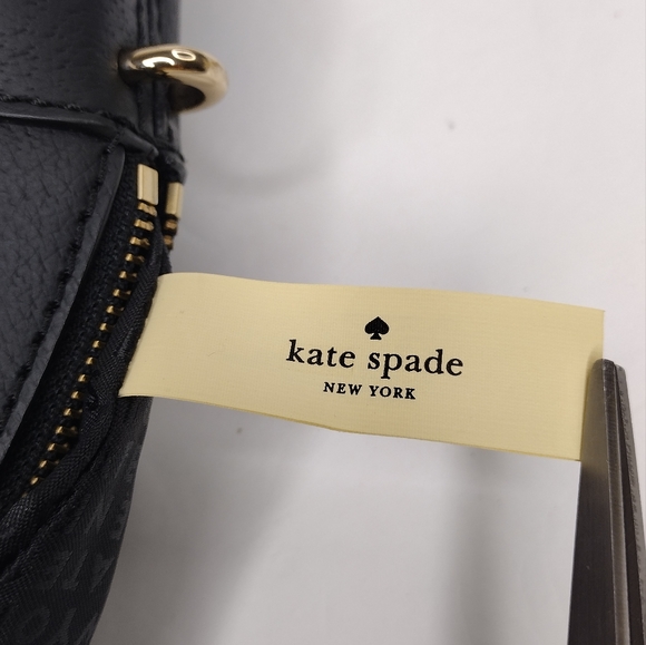 Kate Spade New York Black Leather Satchel Bag - Picture 10 of 15
